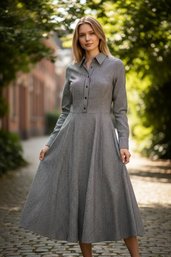 Size 0. Polo Ralph Lauren Maura Houndstooth Shirtdress. On Sale Now For $749 .