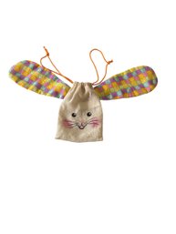 Personalized Easter Treat Bags With Floppy Bunny Ears