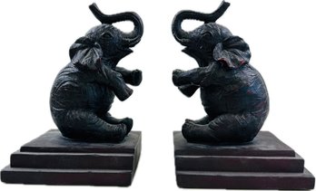 Elephant Bookends