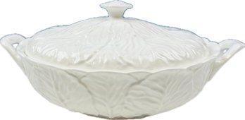 English Coalport Porcelain Covered Vegetable - Country Ware Pattern
