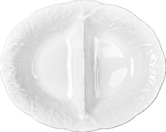 English Coalport Porcelain Divided Vegetable - Country Ware Pattern