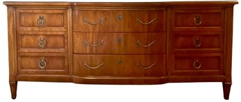 Henredon Neoclassical Inspired Dresser With Brass Pulls - Signed Henredon Fine Furniture