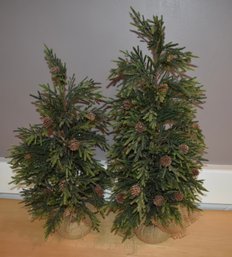 Sparkly Trees With Cones