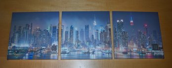 NYC 3 Tile Squares Art