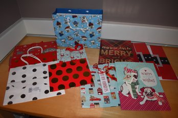 Holiday Bags And Gift Boxes