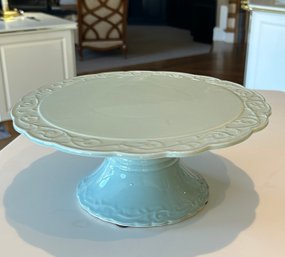Mint Green Cake Stand B Logo