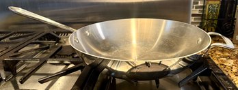 All Clad Stainless Steel Wok