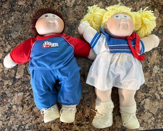 Handmade Porcelain Head Cabbage Patch Dolls