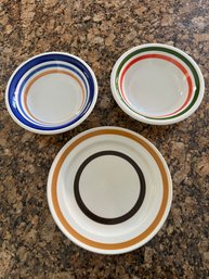 La Primula Pasta Bowls Made In Italy And Carrigaline Pottery Dinner Plate Made In Ireland