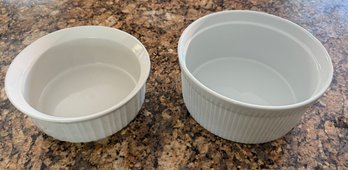 Apilco Classic White Dish And French White Round Baking Dish