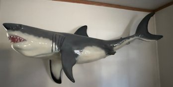 HUGE 52' Fiberglass Resin Great White Reproduction Wall Mountable Shark