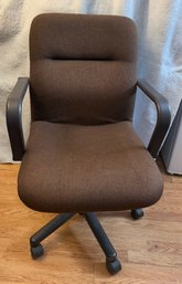 Brown Mid Back Swivel Chair