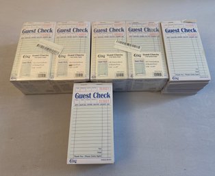 Guest Checks 3.46 X 6.69'