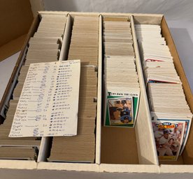 Mixed Box Of Topps Baseball Cards Mostly 88-89