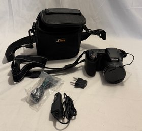 Nikon Coolpix L340 Camera, Case And Accessories