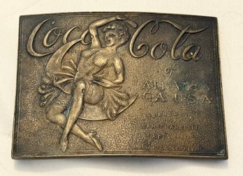 Tiffany Studios Coca-Cola Belt Buckle