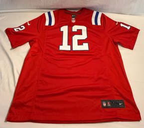 NFL Tom Brady New England Patriots Men's Nike XXL On Field Throwback Jersey