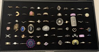 Costume And Gold Filled Ring Lot
