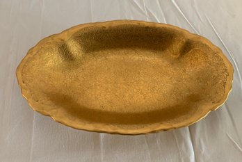 Wheeling Gold China Dish