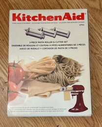 Kitchen Aid 3-PIECE PASTA ROLLER & CUTTER SET