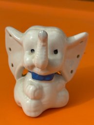 1970s Vintage Ceramic Elephant Earring Holder
