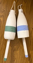 Lobster Trap Bouy Pair