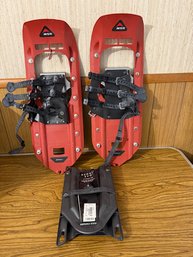 MSR Denali Classic Snowshoes And New 6' Floatation Tails