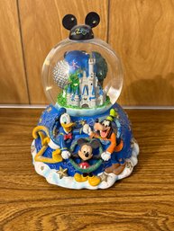 Disney World 2000 Millennium Musical Snow Globe