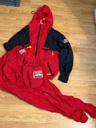 Vintage Marlboro Adventure Team Wind Suit Large In Bag