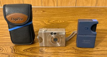 Canon Powershot S110 And Canon Battery Charger With Case