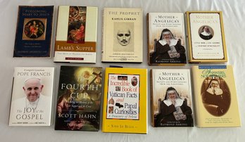 Mother Angelica, The Prophet, The Lamb's Supper, Pope Francis, The Fourth Cup, Vatican Religious Theme Books