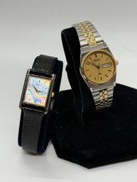 Seiko Quartz Watch Pair #659