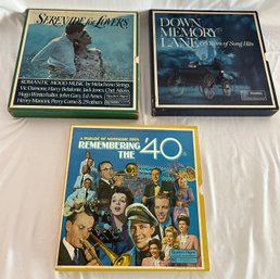Vinyl Record Box Sets Down Memory Lane, Serenade For Lovers & Remembering The 40's