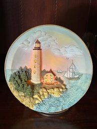 Sandy Hook NJ Lighthouse Light With Heat Plate