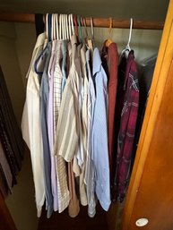 Men's Shirts And Suits (Bedroom Closet)