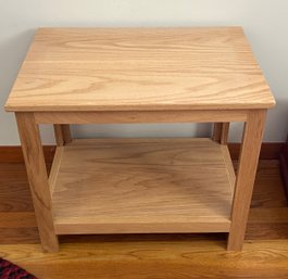 Small Wooden End Table