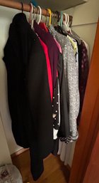 Closet Of Woman's Clothes Lot 2 In Smaller Bedroom