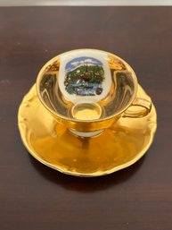 TIRSCHENREUTH BAVARIA Stein A. Rhein Cup And Saucer