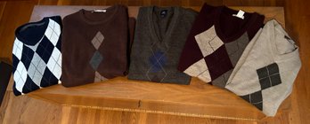Dockers, Knightbride, And Structure Sweaters (2) Sweater Vest (3) Size L