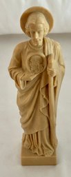 Vintage St Jude Statue Catholic With Jesus
