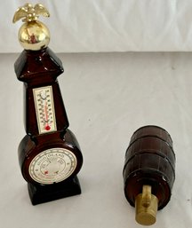 Vintage Avon After Shave Weather Or Not And Wild Country After Shave On Tap Empty Bottles