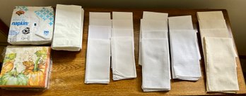 Cloth And Paper Napkin Lot