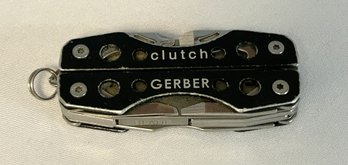 Gerber Shortcut Multi Tool With Keychain Ring Scissors File #616