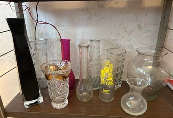 Vintage Glass Vase Lot 1 Of 2