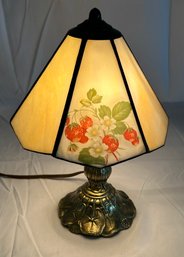 Tiffany Style Strawberry Table Lamp