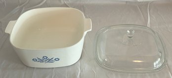 Vintage 4 Qt Corningware Covered Dish