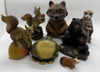 Woodland Creatures With Meercats Figures Collectibles #689