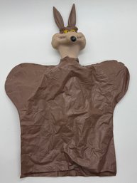Wile E Coyote Warner Bros Hand Puppet