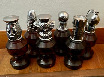 Avon Aftershave Chess Pieces King, Queen, Rook, Bishop, Pawn, Knight