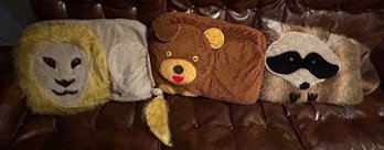 Vintage Teddy Bear Case, Lion And Raccoon Pillow Pals (as Seen In The Shining)